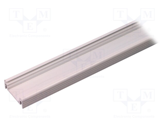 Profiles for LED modules; surface; white; L: 2m; aluminium