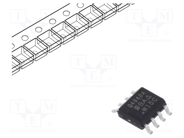 Transistor: N-MOSFET x2; TrenchFET®; unipolar; 40V; 5.3A; Idm: 32A