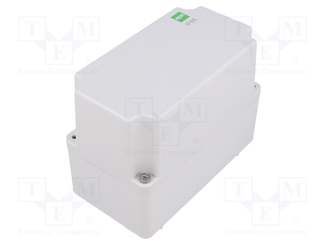 Enclosure: multipurpose; X: 69mm; Y: 130mm; Z: 92mm; INDUSTRIAL; grey