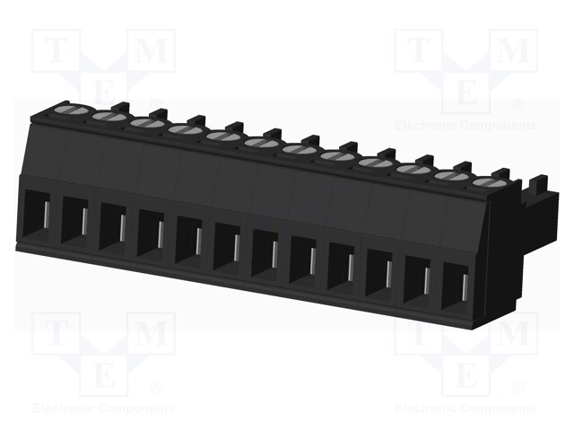 Connector: pluggable terminal block; plug; female; straight; 300V