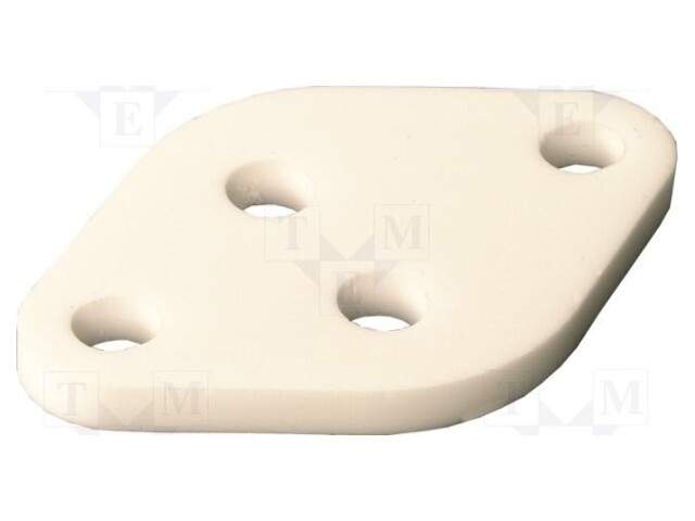 Heat transfer pad: ceramic; TO3; L: 26.3mm; W: 40mm; D: 2.9mm; 25W/mK