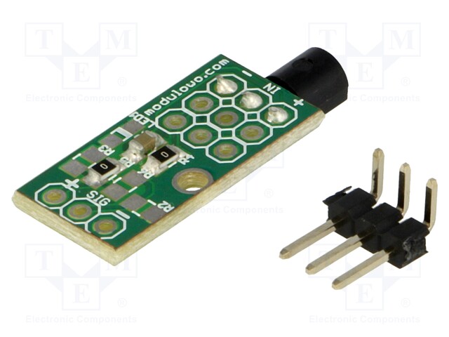 Extension module; pin header; Features: temperature sensor