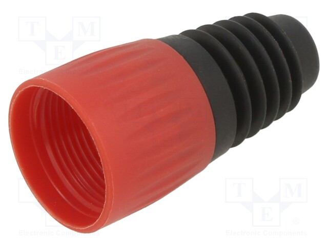 RAMP STRAIN RELIEF CAP RED