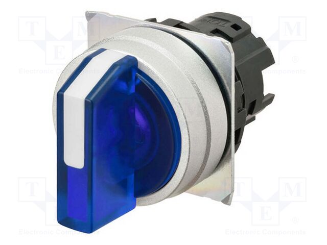 Switch: rotary; 22mm; depending on the holder; Pos: 3