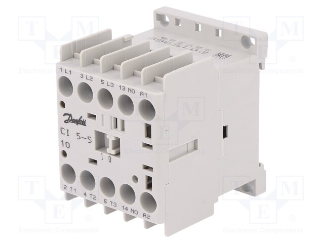 Contactor: 3-pole; NO x3; Auxiliary contacts: NO; 24VDC; 4.9A; CI 5