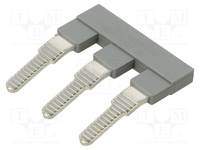Rail mounted connector EB3-10-11