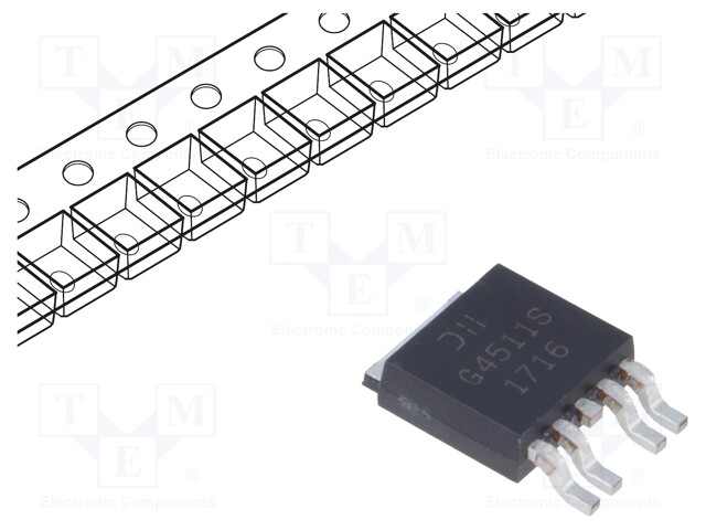 Transistor: N/P-MOSFET; unipolar; complementary; 35/-35V; 1.54W