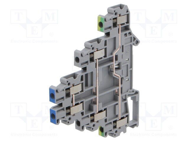 Splice terminal: rail; screw terminal; polyamide; TS32,TS35