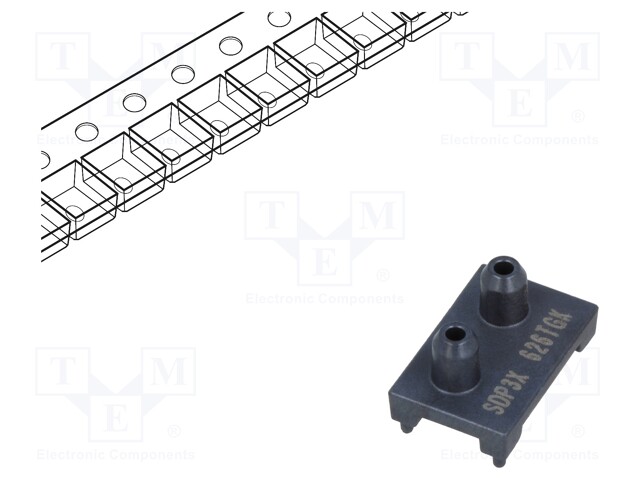 Sensor: pressure; Range: -500÷500Pa; differential; -40÷85°C