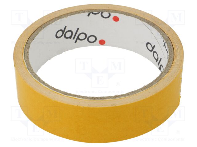 Fastening tape; double-sided; W: 24mm; L: 10m; Adhesive: acrylic
