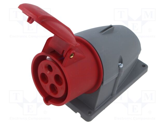 Connector: AC supply 3-phase; socket; female; screw terminal