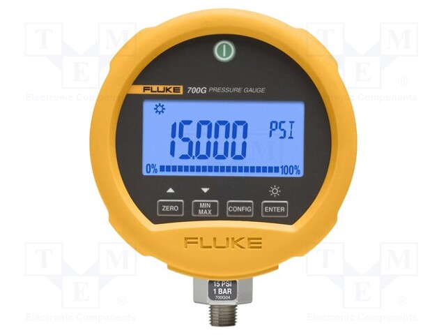 Sensor: pressure; 0÷69bar; Pressure measur.resol: 1mbar