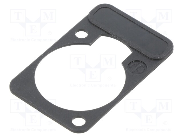 LETTERING PLATE BLACK