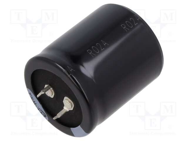 Capacitor: electrolytic; SNAP-IN; 330uF; 450VDC; Ø35x40mm; ±20%