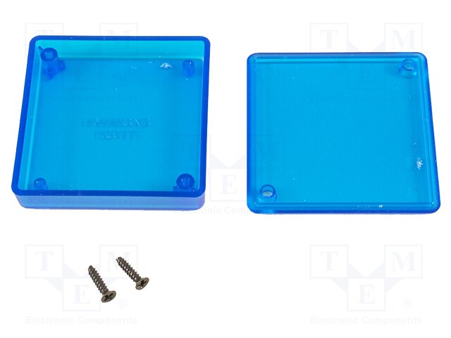 Enclosure: multipurpose; X: 60mm; Y: 60mm; Z: 15mm; 1551 MINI; ABS