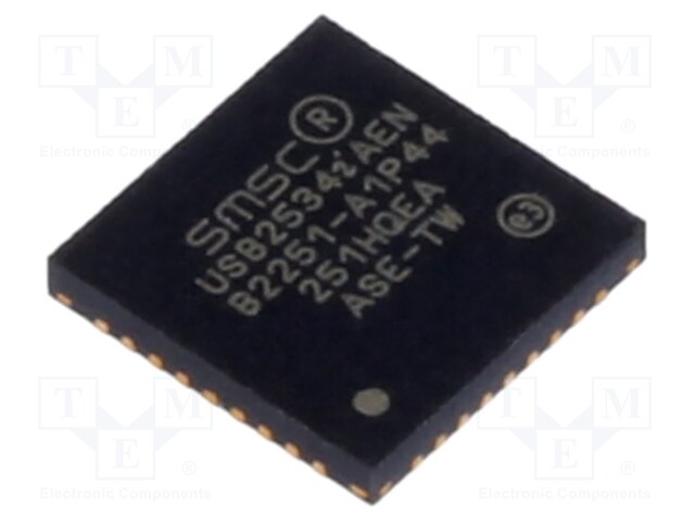 IC: HUB controller; I2C,SMBus,USB 2.0; Hi-Speed; SQFN36