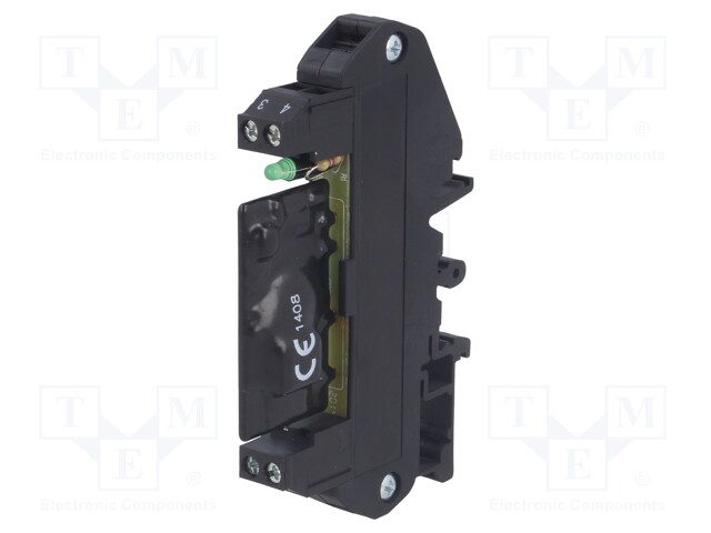 Relay: solid state; Ucntrl: 20÷28VDC; 6A; 1÷100VDC; DIN; -30÷80°C