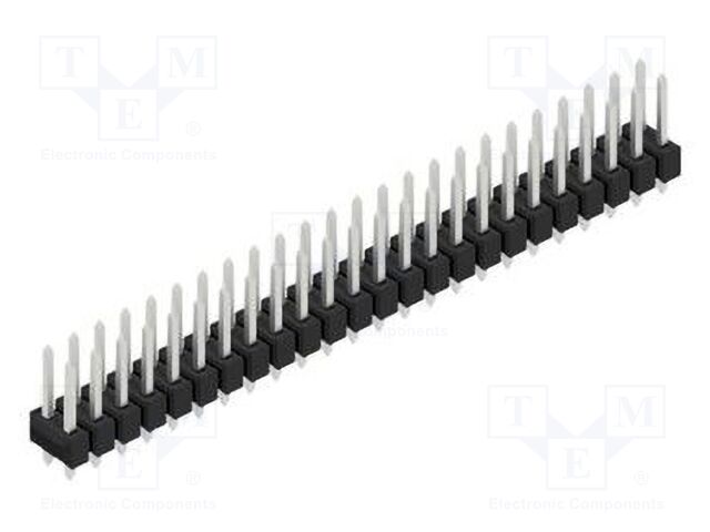 Connector: pin strips; pin header; male; PIN: 48; 2.54mm; THT; 2x24