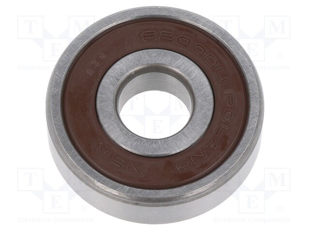 Bearing: ball; Øint: 10mm; Øout: 30mm; W: 9mm; bearing steel