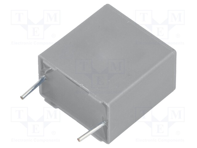 Safety Capacitor, 0.1 µF, X2, B32921C Series, 305 V, Metallized PP