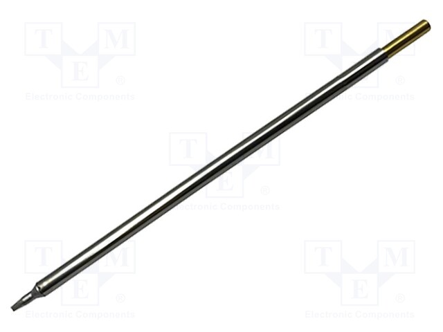 Tip; chisel,elongated; 1.78mm; 413°C; for soldering station