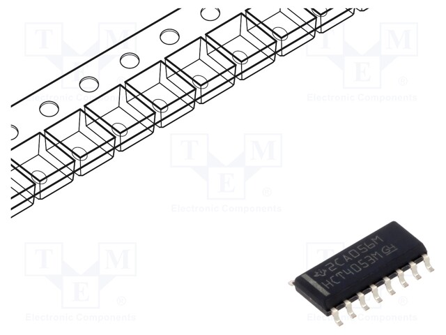 IC: digital; demultiplexer,multiplexer; SMD; SOIC16; 4.5÷5.5VDC