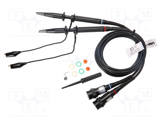 Probe: for oscilloscope; passive; 300MHz; Uin max: 600V; BNC plug