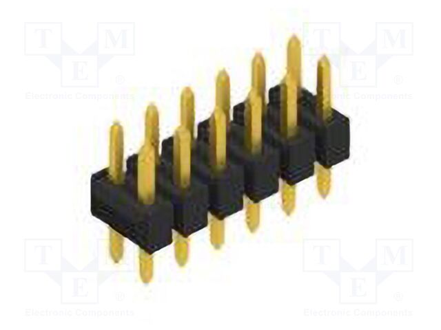 Connector: pin strips; pin header; male; PIN: 12; 2.54mm; THT; 2x6