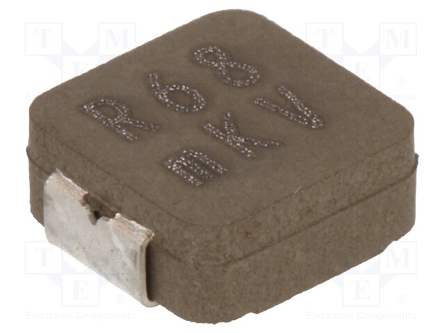 Inductor: ferrite; 680nH; Ioper: 15.1A; 6.2mΩ; ±20%; Isat: 17A