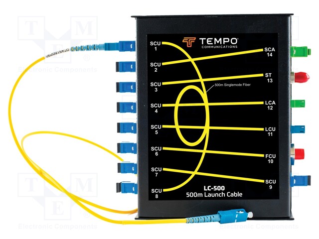 Launch cable; Equipment: patchpanel; 500m; 52076057