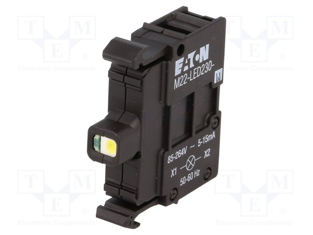 Illuminating unit; 22mm; RMQ-Titan; -25÷70°C; Illumin: LED; front