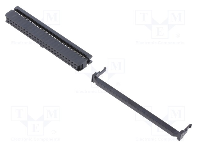 Plug; IDC; female; PIN: 50; IDC; for ribbon cable; 1.27mm