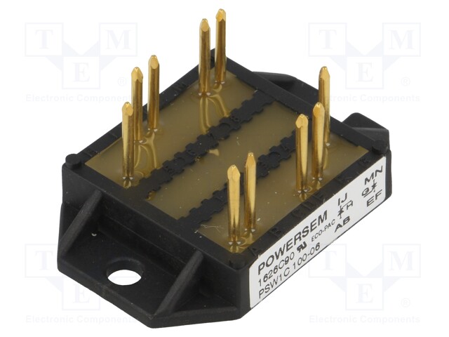 Module: thyristor; double independent; 600V; 96A; ECO-PAC 1; screw