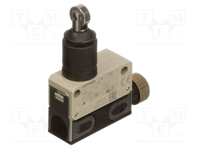 Limit switch; NO + NC; 5A; max.250VAC; max.250VDC; IP67; -10÷80°C