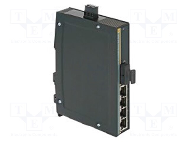 Industrial module: switch Ethernet; unmanaged; 9÷60VDC; RJ45,SC