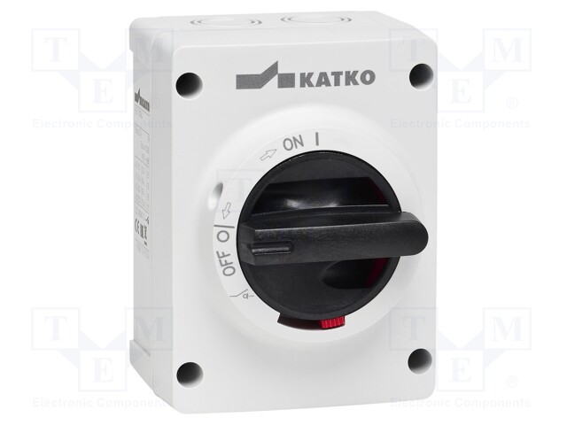 Switch-disconnector; Poles: 3; screw; 40A; IP66; KEM; Colour: grey