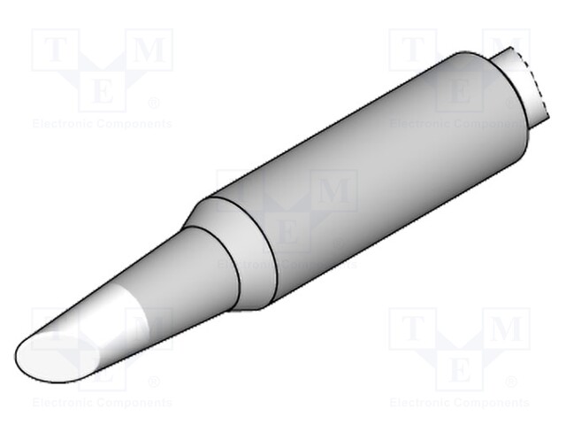 Tip; conical sloped; 1mm