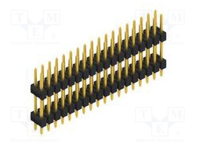 Connector: pin strips; pin header; male; PIN: 36; 2.54mm; THT; 2x18
