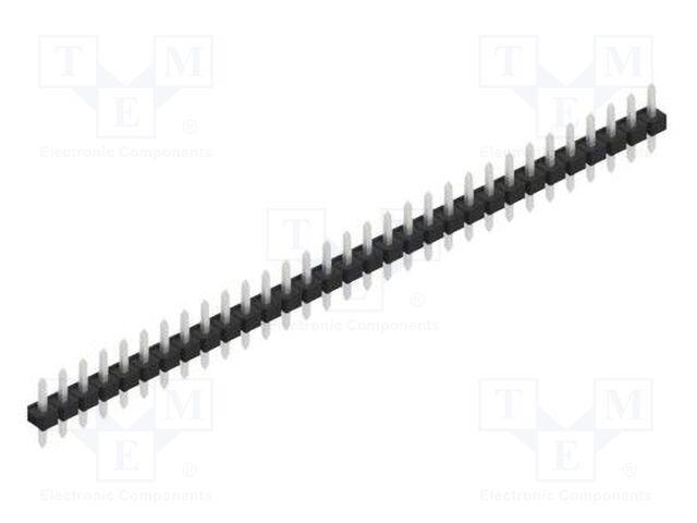 Connector: pin strips; pin header; male; PIN: 31; 2.54mm; THT; 1x31