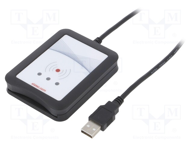 RFID reader; 88x68x19mm; USB; 4.3÷5.5V; Range: 100mm; 60mA; 848kbps