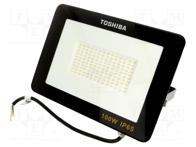 Lamp: LED flood light; 230VAC; 100W; neutral white; 120°; 4000K