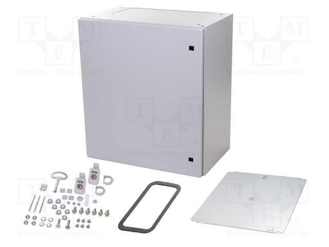 Enclosure: wall mounting; X: 600mm; Y: 600mm; Z: 350mm; AX; IP66; IK10