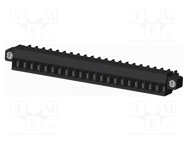 Connector: pluggable terminal block; plug; female; straight; 300V