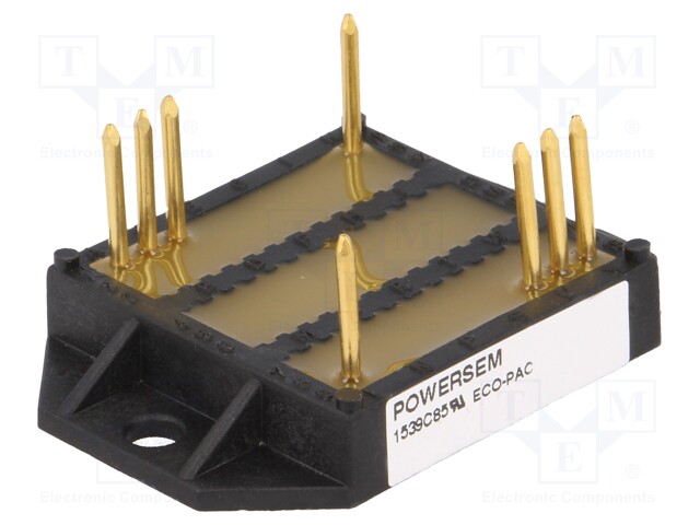 Module: IGBT; transistor/transistor; H-bridge; Urmax: 600V; Ic: 17A