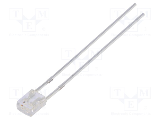 LED; rectangular; 2x3x4mm; bipolar,bicolour; yellow/green; 100°