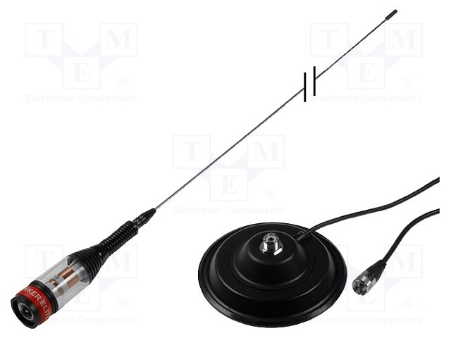 Antenna; CB; Sunker Elite CB115; 1.48m; 4dBi; 600W; 150mm; Len: 4m