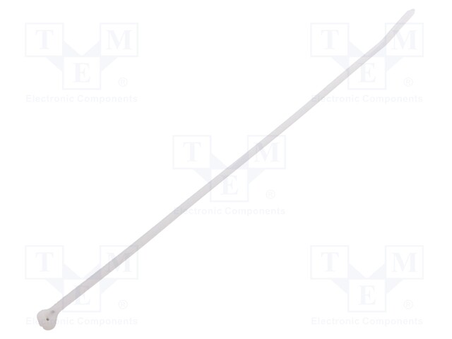 Cable tie; L: 295mm; W: 4.8mm; polyamide; 220N; natural; Ømax: 78mm
