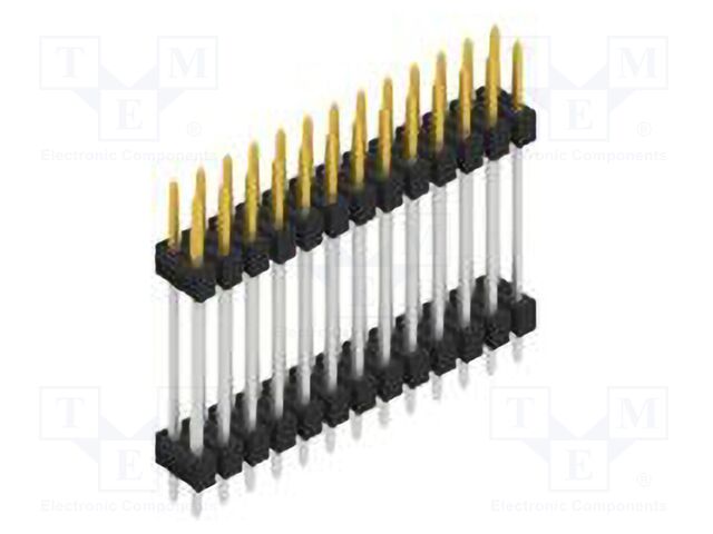 Connector: pin strips; pin header; male; PIN: 26; 2.54mm; THT; 2x13