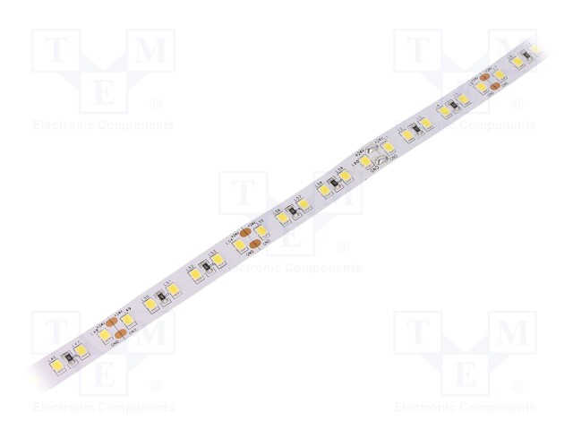LED tape; white cold; LED/m: 120; SMD; 2835; 24V; 10mm; white PCB