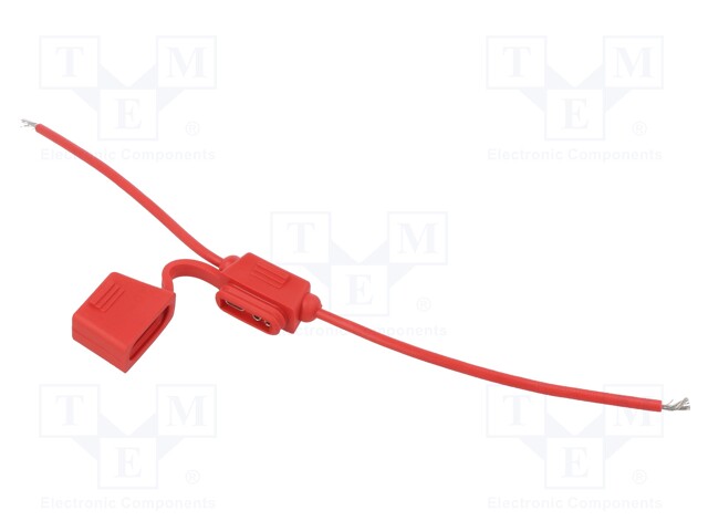 Fuse acces: fuse holder; 15A; Leads: cables; -40÷85°C; 58V